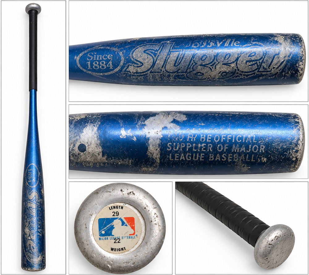 Louisville Slugger 29" 22 oz -7 Aluminum Youth Baseball Bat MLB Blue